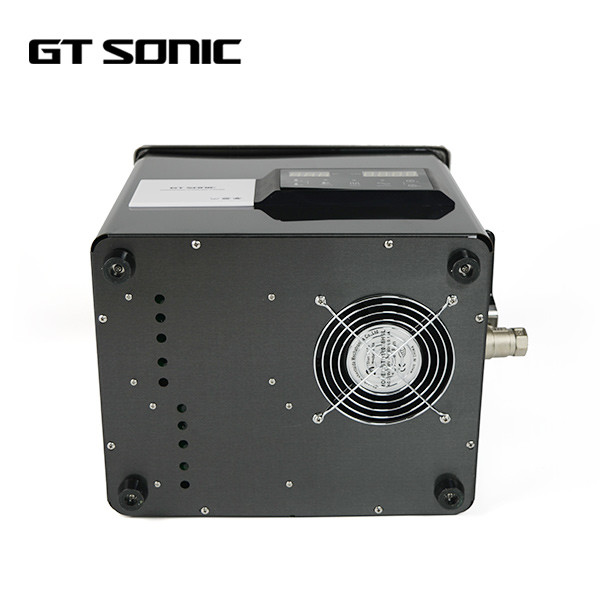 SUS304 Detachable Digital Ultrasonic Cleaner Titanium Black Mirror 200W