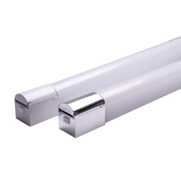 25000H LED Bathroom Mirror Light Splash Proof Chrome Shaver Light