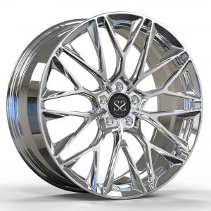 Buy cheap High Polished 1 Piece Forged Rims For C250 W205 21 22 Inch Clear Coating Wheels product
