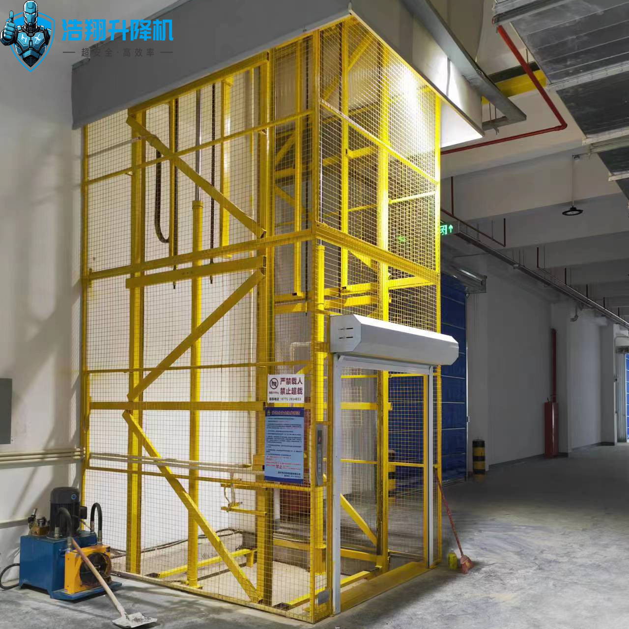 Buy cheap Robust Stairs Hydraulic Cargo Lift Industrial Grade Steel Heavy Load product