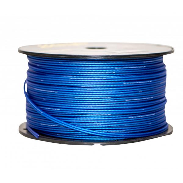 Multi - Stranded PVC Sheathed Cable Wire With Blue Transparent RVH Speaker Cable