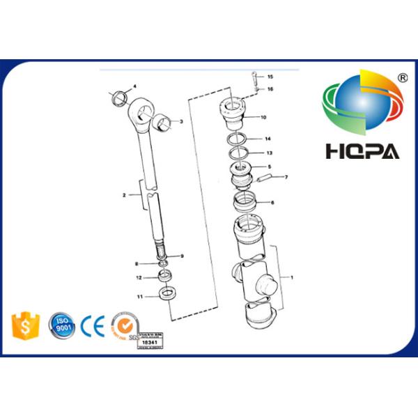 VOE11990026 11990026 Excavator Seal Kit BM Lifting Cylinder for VOLVO Loader L90 L90B L90