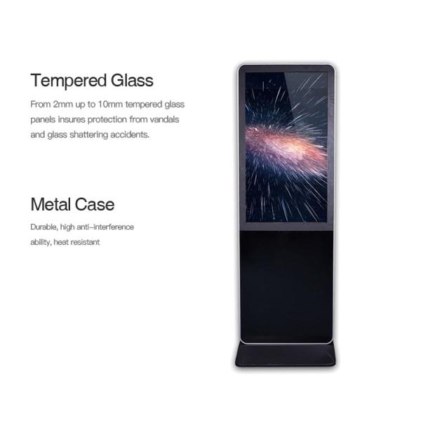 350cd/m2 1920*1080 43 Inch Floor Standing Kiosk