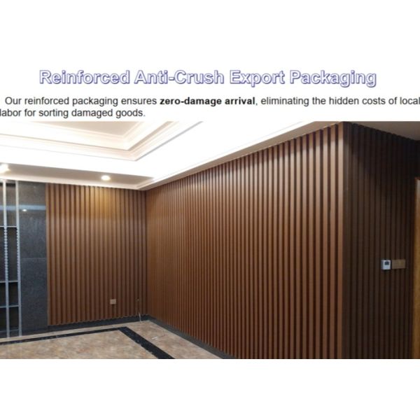 Black Base Easy Install Interior WPC Wall Panel Manufacturer