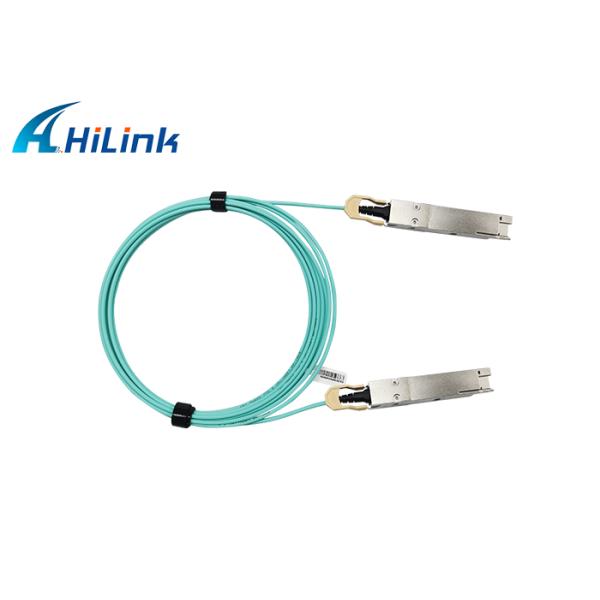 QSFP-DD AOC 400G Multimode Active Optical Cable AOC 5M OM4 MMF AOC Cable