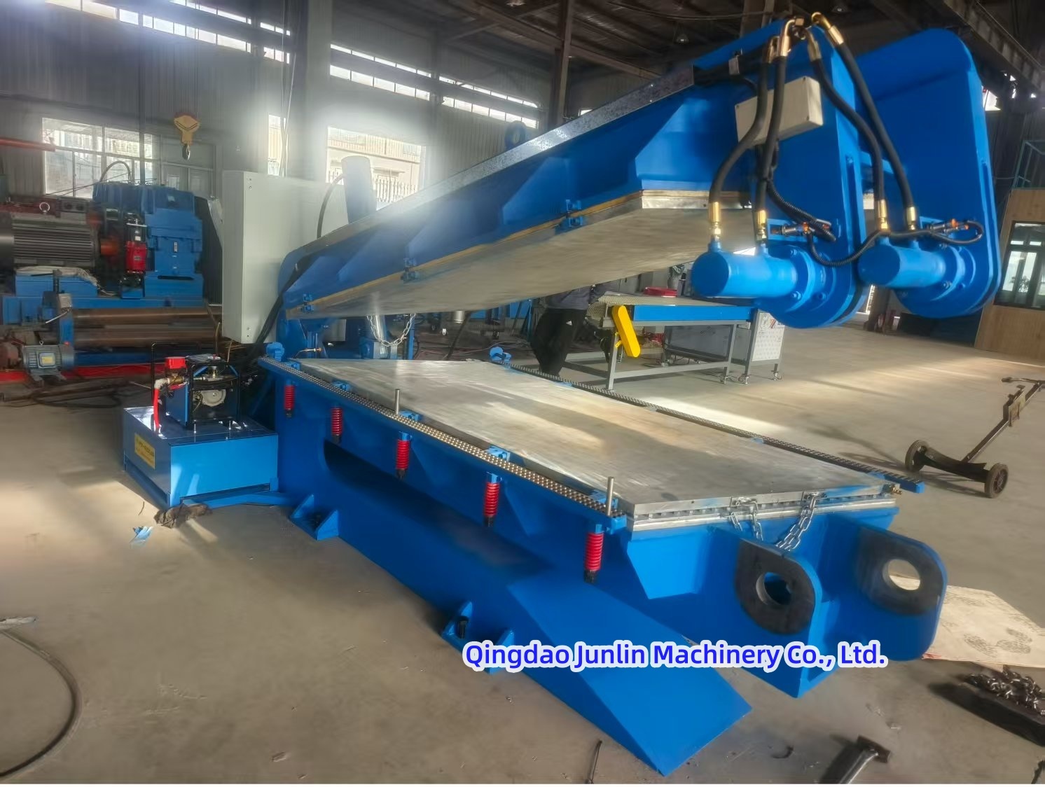 Endless Conveyor Belt Vulcanizing Machine With Adjustable High Temperature