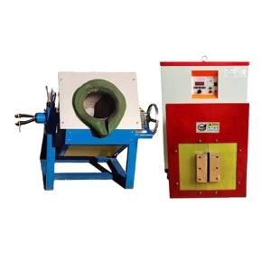 Buy cheap Medium Frequency Small Induction Melting Furnace Electric Heating product
