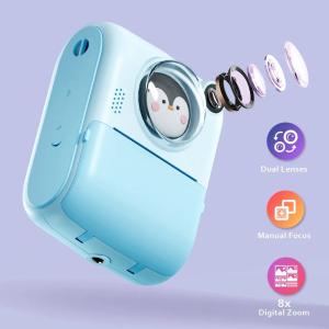 China Kids Camera Instant Print Photo 1080P Video Digital Thermal Printing on sale