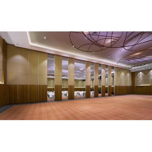 Operable Partition Wall Hotel Soundproof Sliding Room Dividers For Banquet Hall