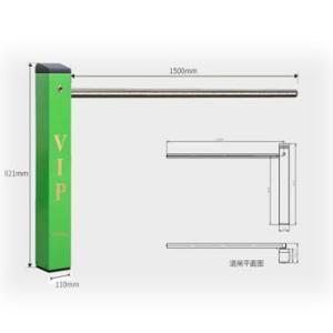 Buy cheap Custom VIP Electronic Barrier Gate At Altitude 1000m With 2m Max Arm Length product