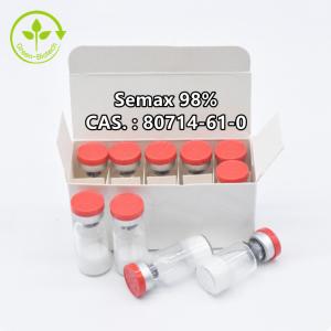 China Cas 80714-61-0 98% Semax Powder L-Methionyl-L-Α-Glutamyl Histidyl-L-Phenylalanyl-L-Prolyl Glycyl-L- Proline on sale