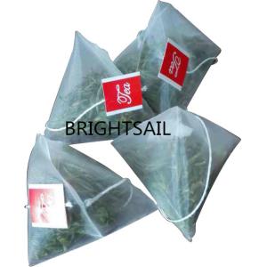 15g Non Woven Fabric Pyramid Tea Bag Machine Accurate Positioning