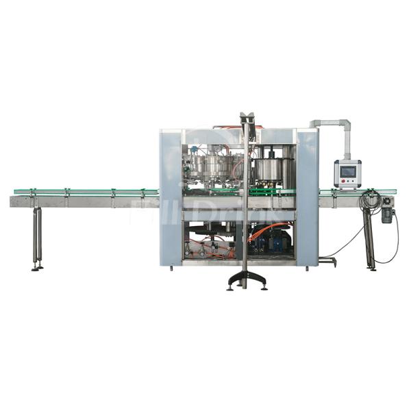 5000CPH Soft Drink Canning Machine Easy Open Lid For Sealing