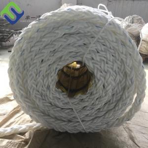 Buy cheap 8 Strand Braided 56mm*220m Floating Polypropylene Rope for Ship Mooring Barging product
