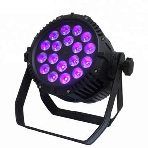 Buy cheap 18x10w LED Par Wash Lights , 4in1 DMX512 Outdoor LED Par Lights For TV Studio product