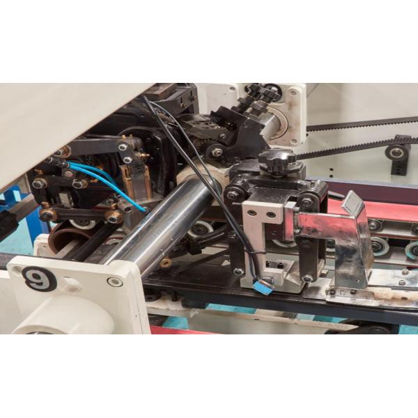 Patent Cert Automatic Folder Gluer Stitcher Machine / Cardboard Stitching Machine