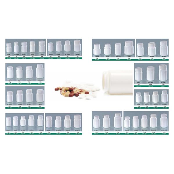 Industrial Pharmaceutical HDPE 30cc Square Plastic Pill Capsule Bottle with Screw Cap