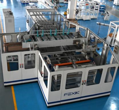 Quality 160packs/Min HMI Siemens PLC Automatic Tissue Towel Roll Wrapping Machine for sale