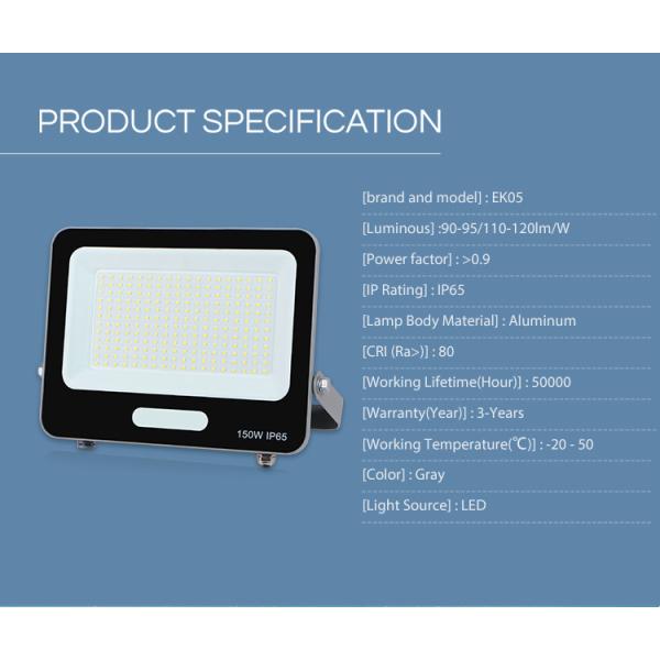 Outdoor Whosale Price 20w 30w 50w 100w 150w 200w 300w Floodlight IP67 Aluminum Housing AC220-240v Flood LED Lighting
