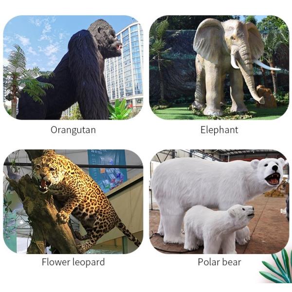 Detailed craftsmanship of our simulated creatures