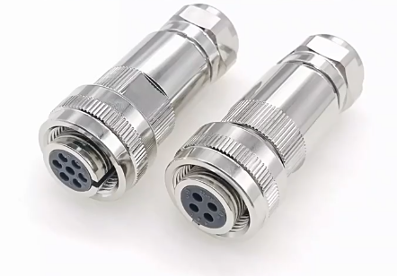 Waterproof Servo Motor Connector with Metal/Plastic Construction and Wide Operating Temperature -40℃ to +105℃ for Proportional Valves