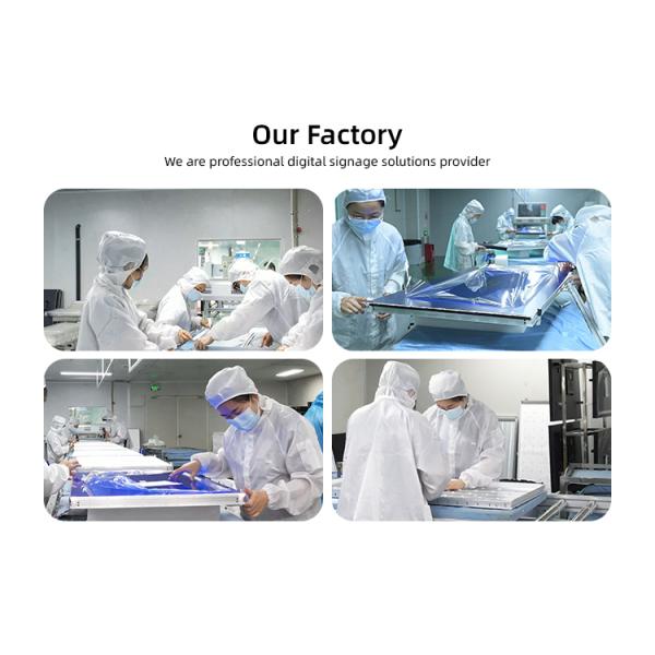 46 Inch 3.5MM Ultra Thin Bezel LCD Video Wall 350 Nits Brightness