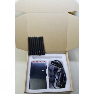 10Bands Handheld Jammer for cellphone ,Wi-Fi ,Lojack & GPS Jammer
