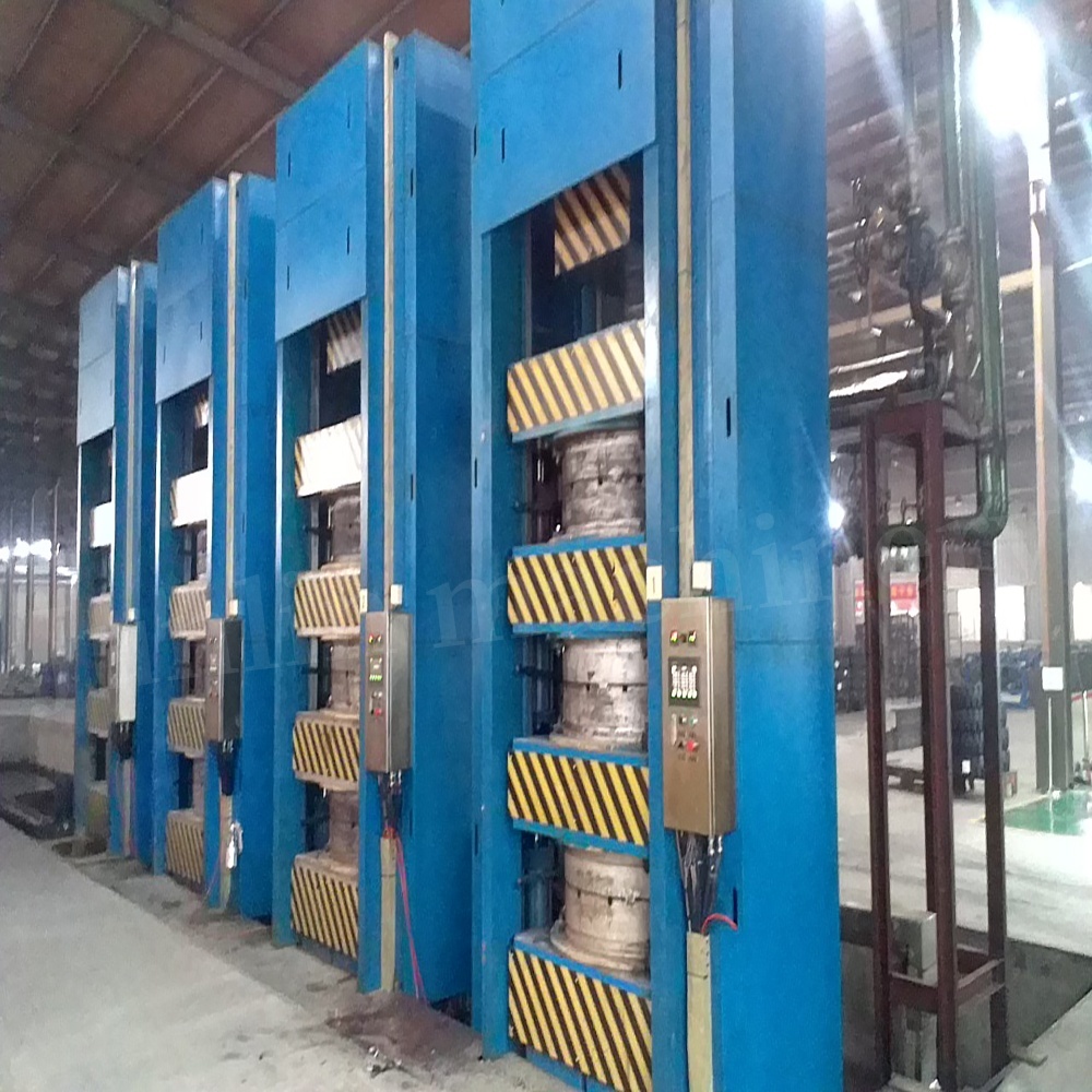 YLL-3/10000 Solid Tire Vulcanizing Equipment For Industrial Tire Manufacturing