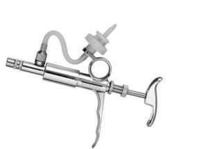 Buy cheap 5cc Continuous Injection Veterinary Syringe Automatic Vaccine Syringe product