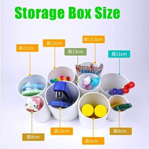 Buy cheap Plastic Office Multifunction Storage Box Pen Holder Large Capacity product