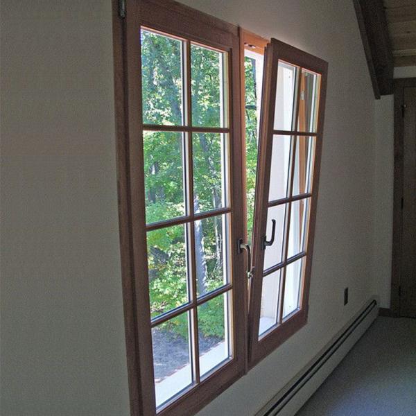 Aluminum Alloy Frame Casement Storm Windows Open Inside Push And Pull Swing Windows