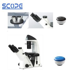 Buy cheap Inverted Stand Trinocular Biological Microscope , Trinocular Inverted Microscope product