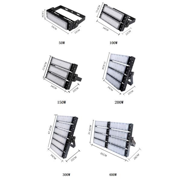OEM LED Modular Flood Light Security Lights For Outside