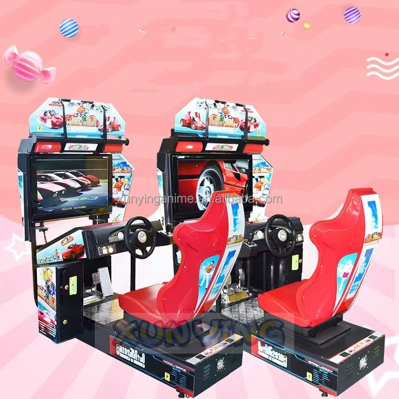 32 Inch Screen Car Race Video Game Machine for Indoor Entertainment and Excitement