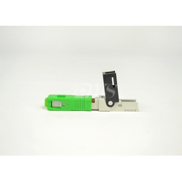 SC APC Low Insertion Optical Fiber Connectors For Telecom Network