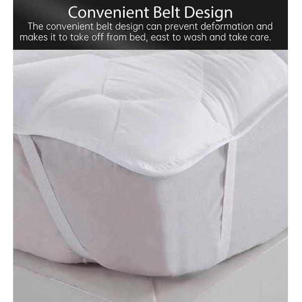 Polyester Mattress Protector And Pad Machine Washable For Hotel