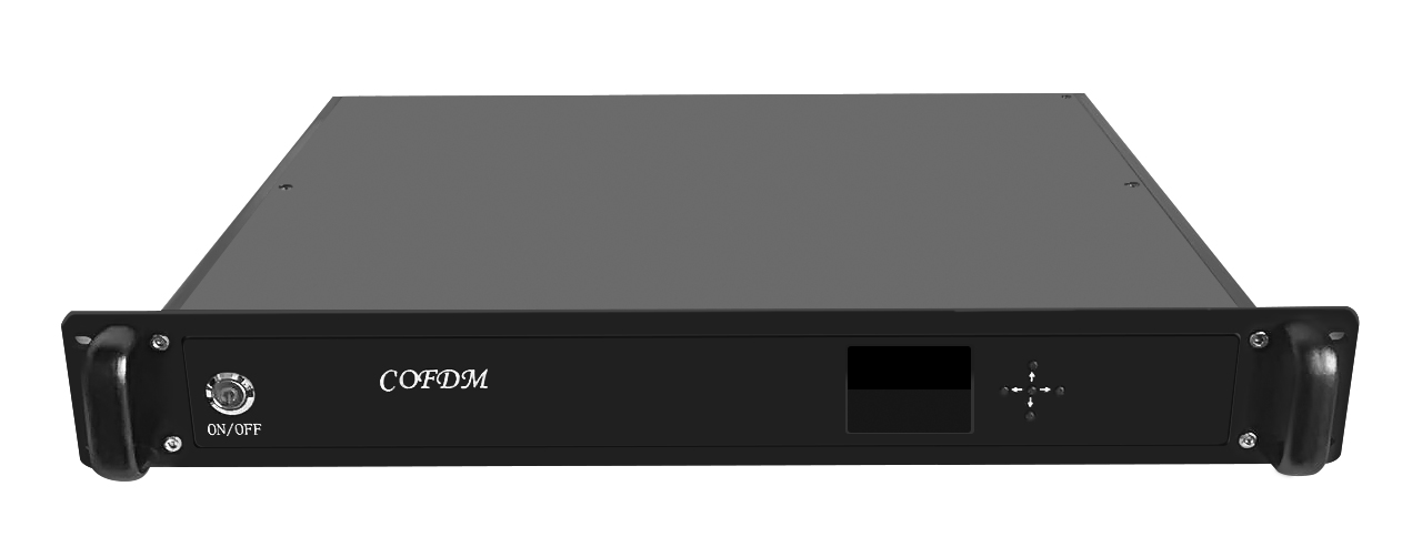 8km NLOS Long Distance COFDM HD Wireless Video Transmitter 5-10W Adjustable AV Sender Low Latency with H.264 Coding