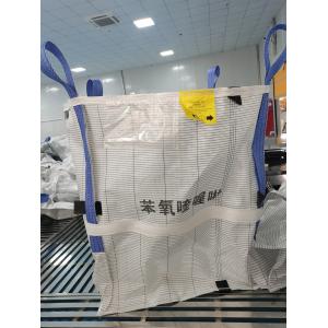 Buy cheap 3300lbs Anti Static Polypropylene PP Fabric White Color Conductive Jumbo Bag product
