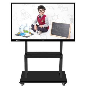 Buy cheap 400nits Classroom Interactive Whiteboard Wireless Stand 100 Inch product
