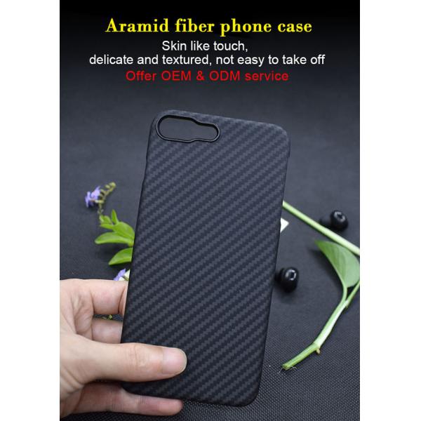 Non Slippery iPhone 8 Plus Aramid Fiber Phone Case