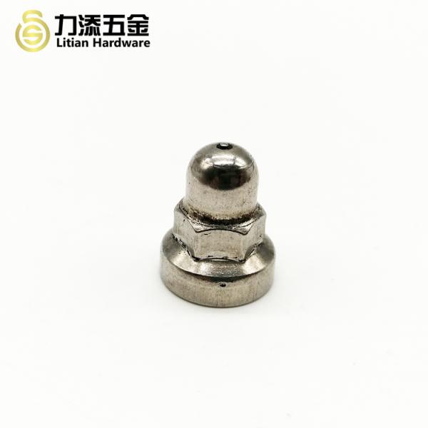 Galvanized Domed Cap Nut DIN1587 Silver For Connector Bolts