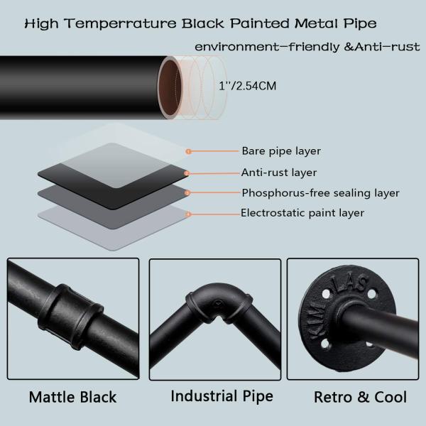 Boutique Industrial Pipe Retail Display Clothing Rack Retail Store Hanging Clothes Dress