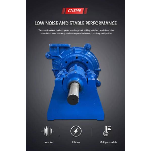 CNSME 10/8ST- Horizontal Centrifugal Slurry Pump For Mining Industry