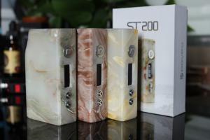 Buy cheap Innovation Marble box mod ST200W Dovpo e cig new design fit for 2pc 18650 battery and with temp control function product