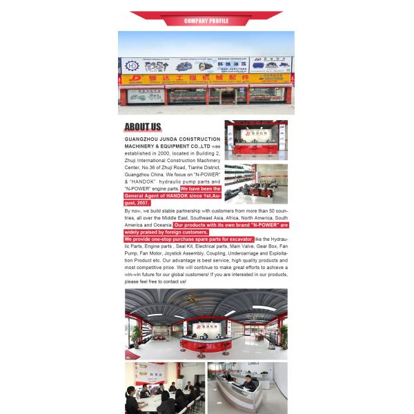 Hyundai Crawler Excavator Spare Parts DH-9 Hydraulic Hyundai Joystick