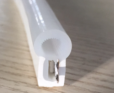 Outdoor / Indoor Flexible RGB LED Neon Light Strip 12mm Width Uniform Brightness