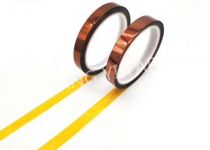 Buy cheap Single Adhesive Side Die Cut Masking Tape , Polyimide Film Slilicone Adhesive Insulation Tape product