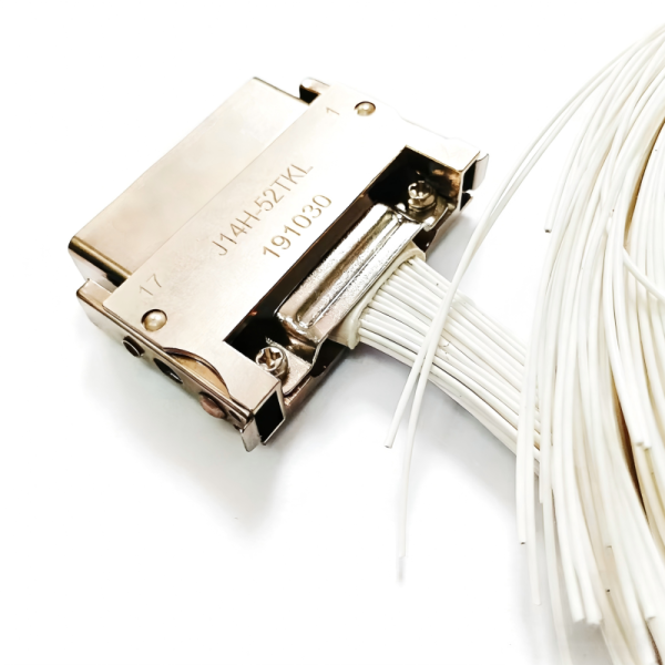 J14H-52TKL 52 Pins aerospace-Grade Rectangular Connector with 800V Withstand Voltage
