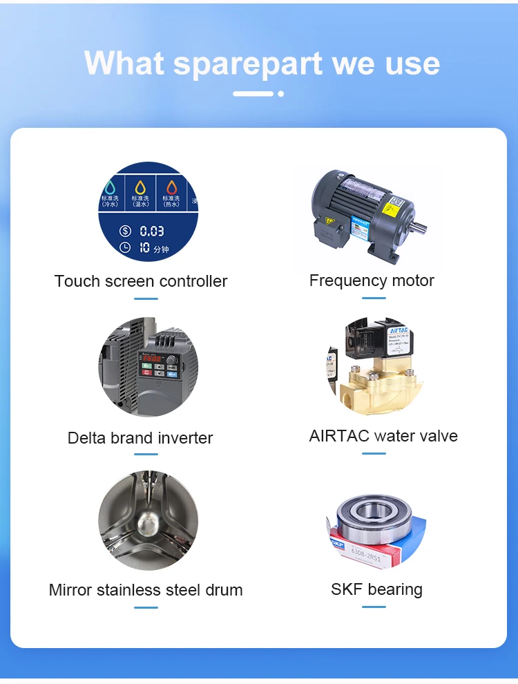 Good Price Automatic Washing Machine Commercial Laundry Washer 16kg Soft Mount Commercial Washer Machine