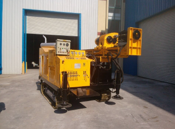 Diamond Machine Underground Core Drill Rig Long Feeding Stroke Crawler Chassis Flexible Operation